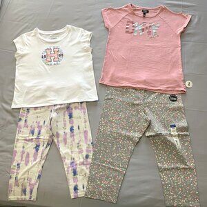 DKNY/Tommy Girls Active Set Bundle. Size 12/14/16. NWT Arizona Leggings.